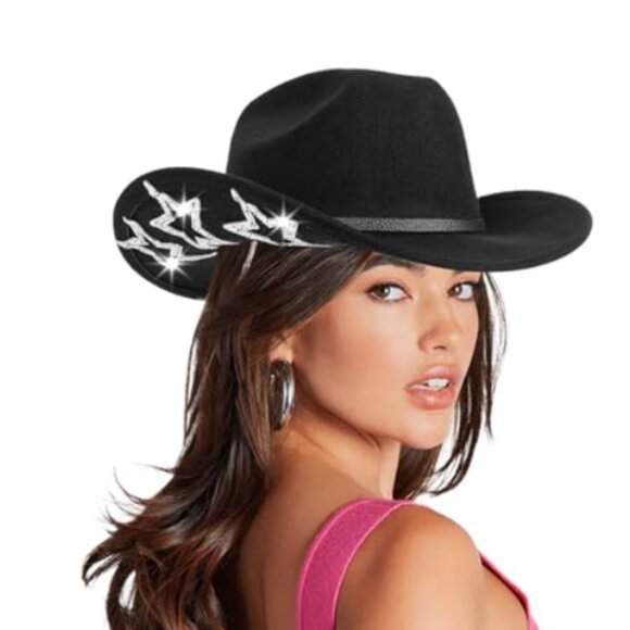 NEW!!! Western STARS Cowboy Hat - Picture 1 of 6